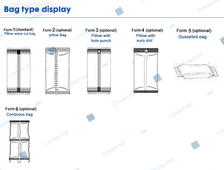 Bag type display