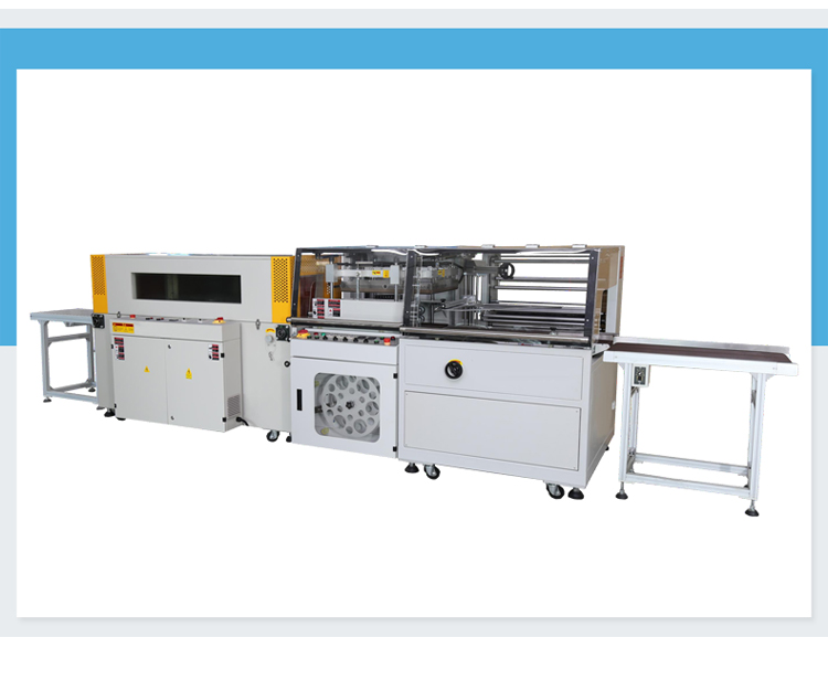 sealing and shrinking wrapping machine