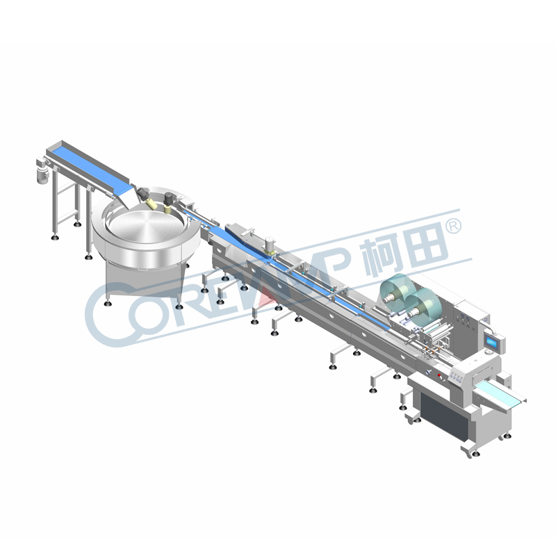 High-speed disk feeding packaging line