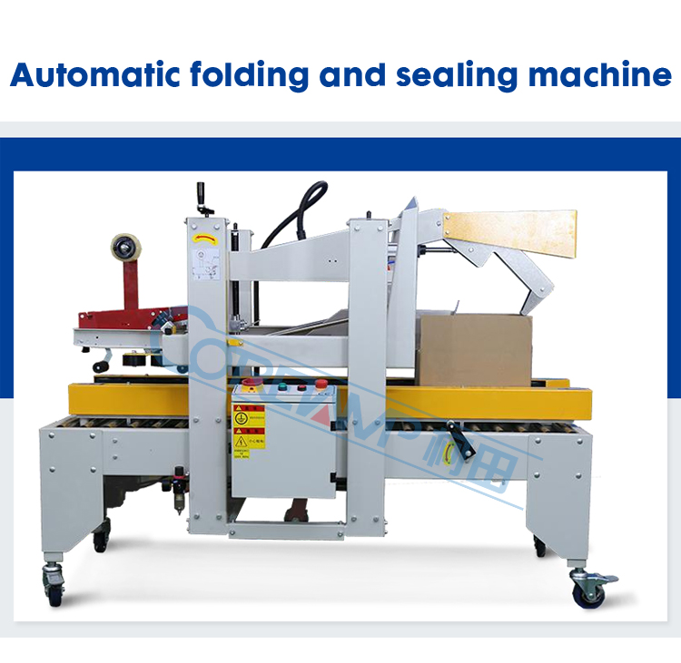 Automatic Folding Box Case Carton Sealing And Packaging Machine