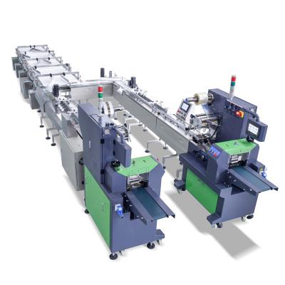 Automatic biscuit and bread packaging machine