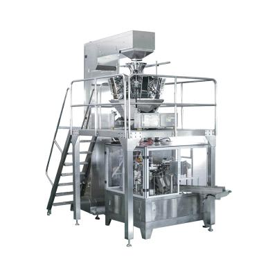 Rotary nuts packaging machine