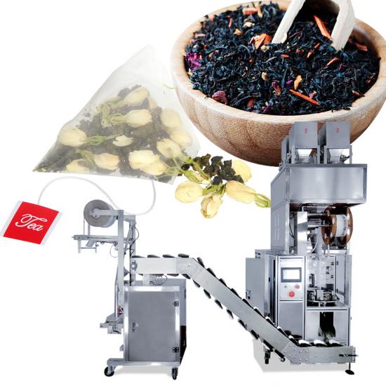 Tea Bag Packing Machine 50g 500g Three Side Automatic Food Quantitative  Sealing Weighing Machine Powder Granule Filling Machine