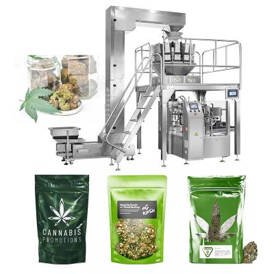 Cannabis packaging machine