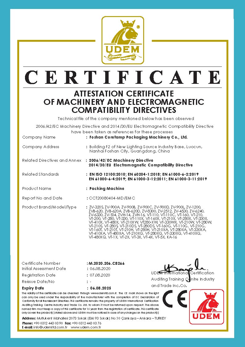 CE Certificate